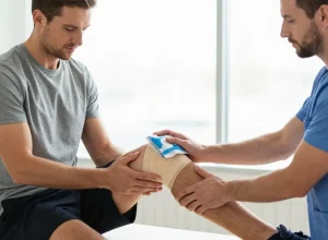 soulager déchirure musculaire