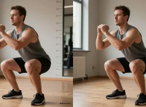 squat sumo avant apres