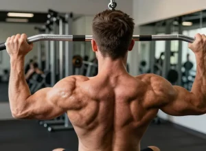 tirage dos musculation