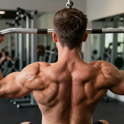 tirage dos musculation