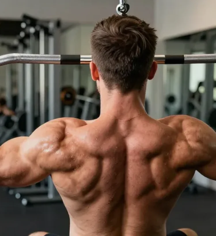 tirage dos musculation